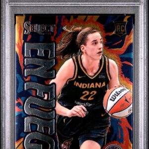 PSA 10 GEM MINT 2024 Panini Select WNBA En Fuego – Caitlin Clark #14