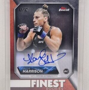 2024 Topps Finest UFC Rookie Autograph – Kayla Harrison #RFA-KH