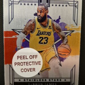 LeBron James Stainless Stars Metal Card – Serial Numbered 6/8