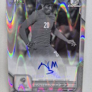 Noni Madueke 1st Bowman Auto Chrome Prospects Autograph - U21