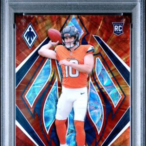 Bo Nix Fireburst RC – PSA 10 GEM MINT