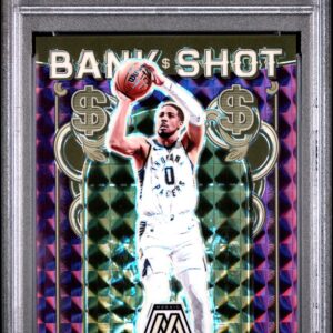 Tyrese Haliburton Bank Shot Purple Prizm /49 – PSA 9 - SSP