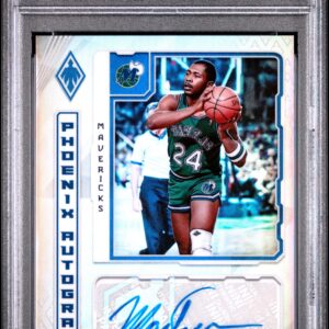 Mark Aguirre Phoenix Autographs On-Card Auto – PSA 8